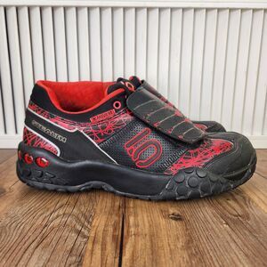 Five Ten 5.10 Karver Stealth Mens Sz 11.5 Black Red Mountain Biking Shoes Sport
